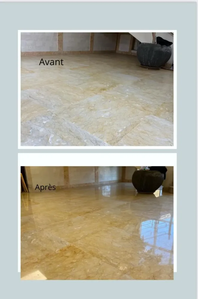 Ponçage et cristallisation d’un hall